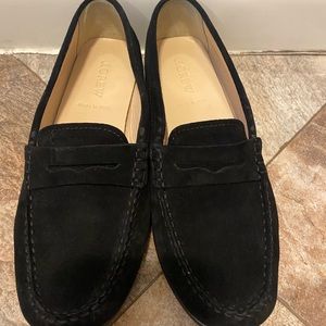 J. Crew Suede Loafers. Size 7.5. Worn.